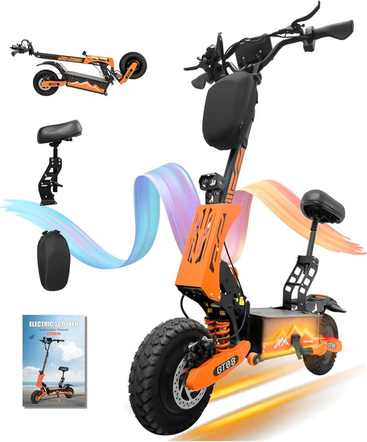 GT08 Electric Scooter 5600W Dual Motor Off Road Range