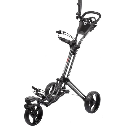 YTYIN Golf Push Cart 3 Wheel With 360 Rotating Front Wheel