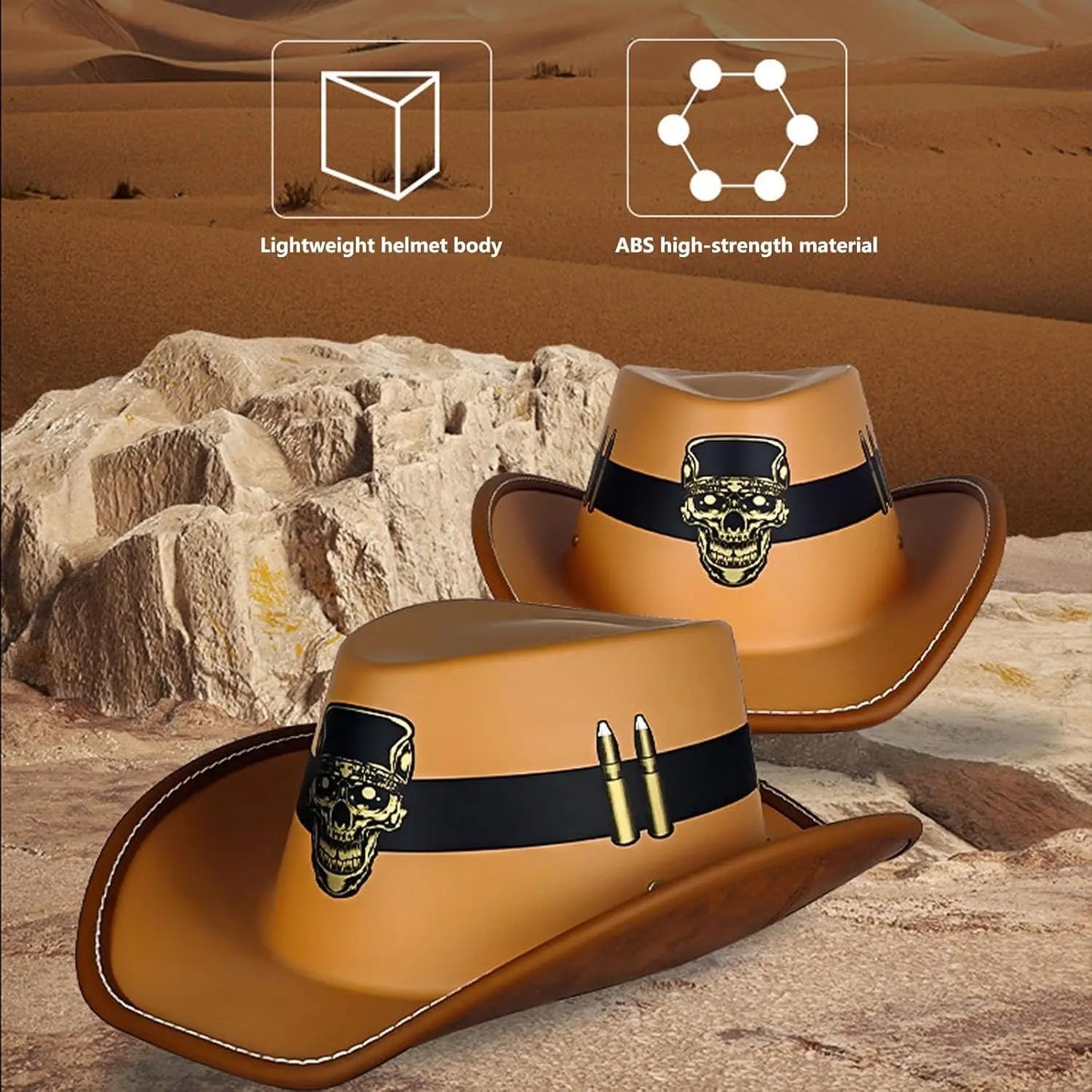 Guangdong Vintage Cowboy Half Shell Motorcycle Helmet