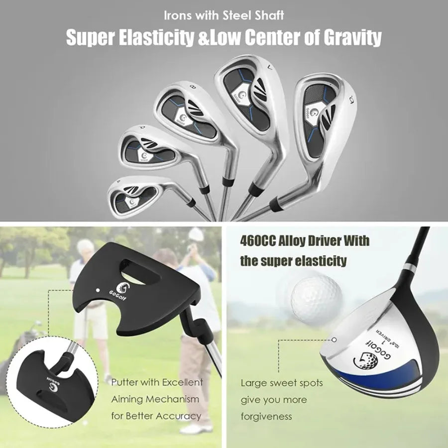 Pro Gear Sporting Goods Mens Profile Golf Club Package Set