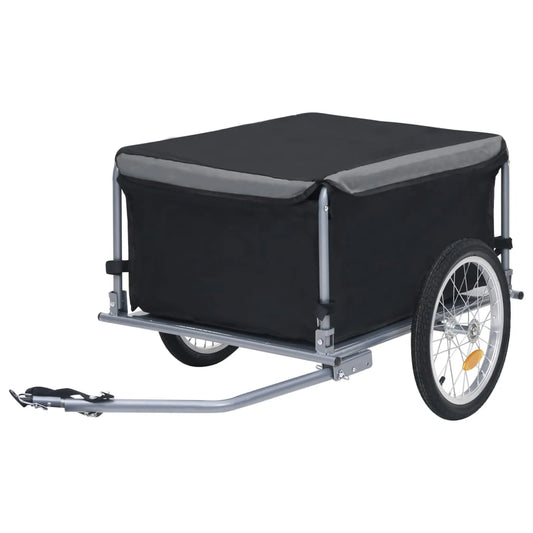 Foldable Bike Cargo Trailer Wagon With Reflectors And Cover