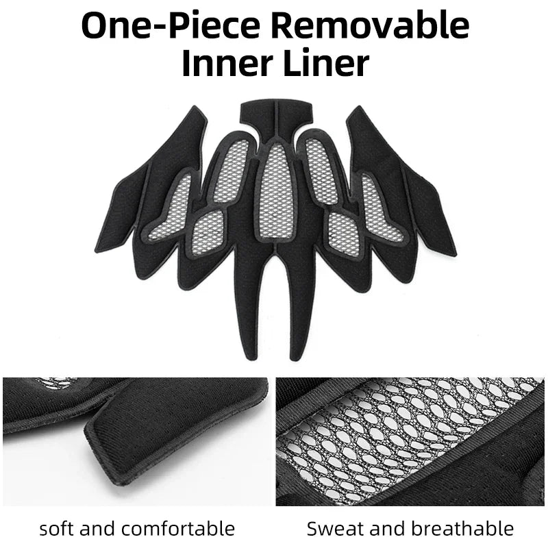 ROCKBROS Full Face Kids Cycling Helmet for Mountain Road and Daily Biking Safety