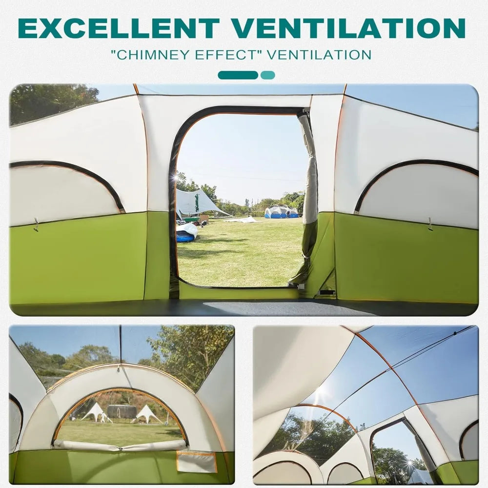 Pro Gear Sporting Goods Waterproof Family Tent Rainfly