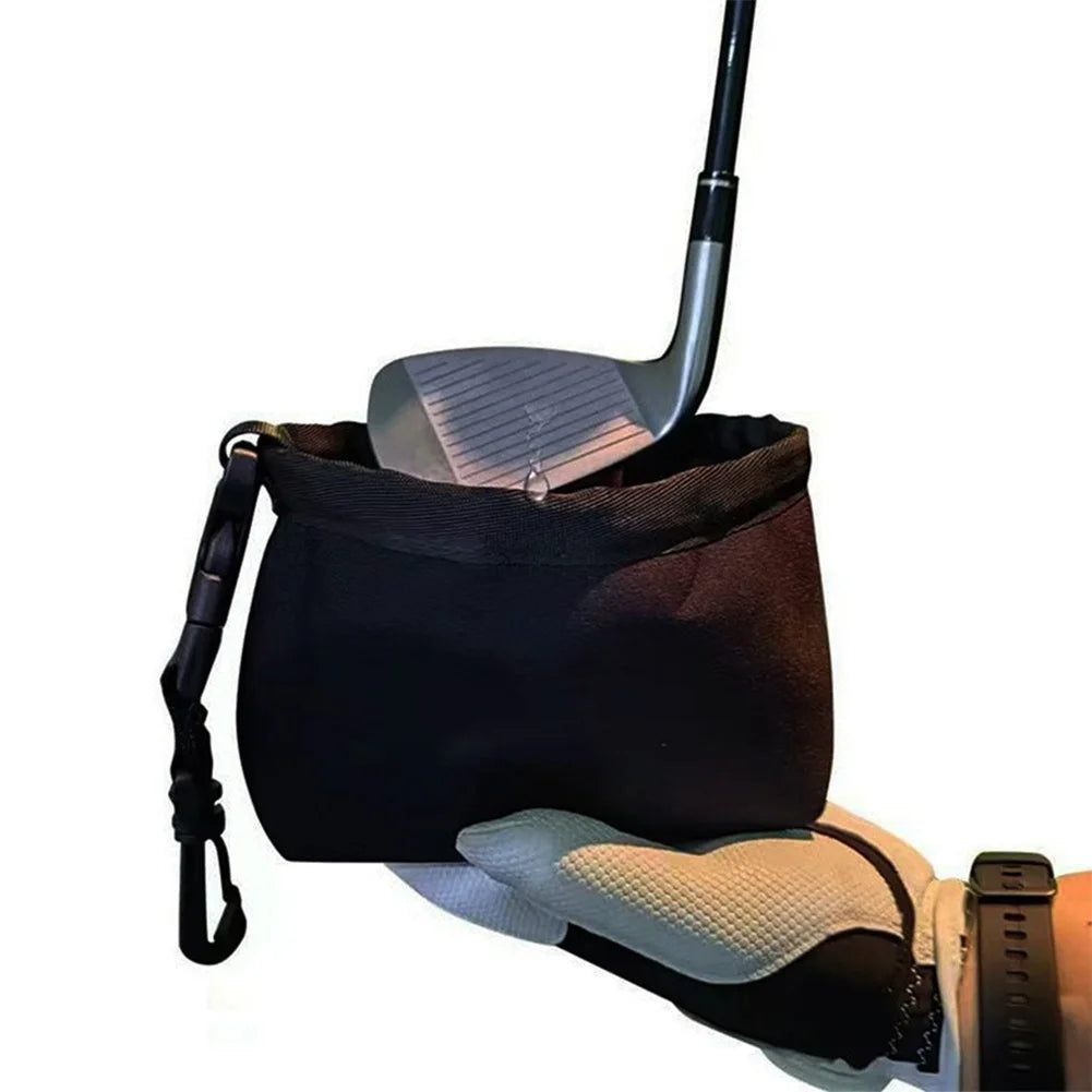 Mojoyce Portable Golf Club And Ball Cleaning Bag With Clip