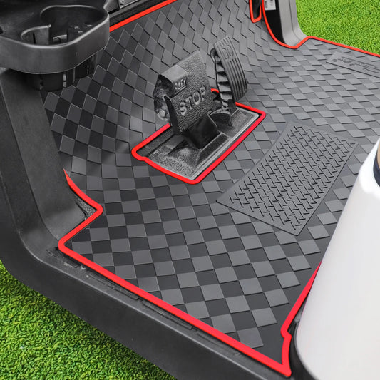 Roykaw Golf Cart Floor Mat Full Coverage For Club Car