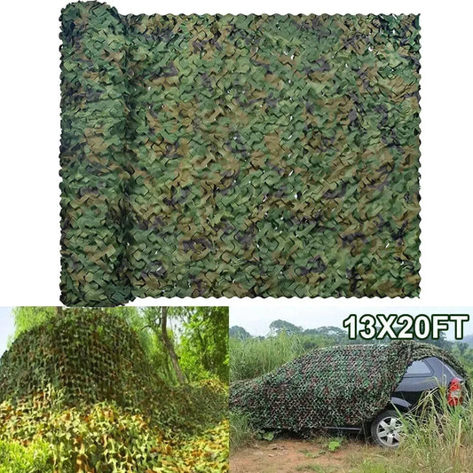Hubei Camouflage Net Army Sunshade Shelter For Camping