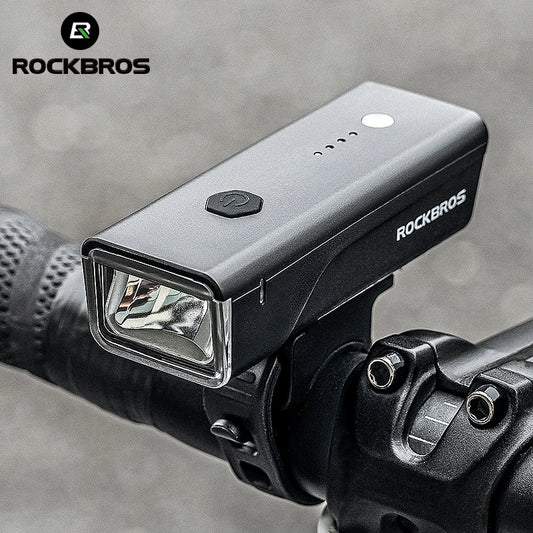 ROCKBROS Rechargeable Handlebar LED Bike Light Waterproof