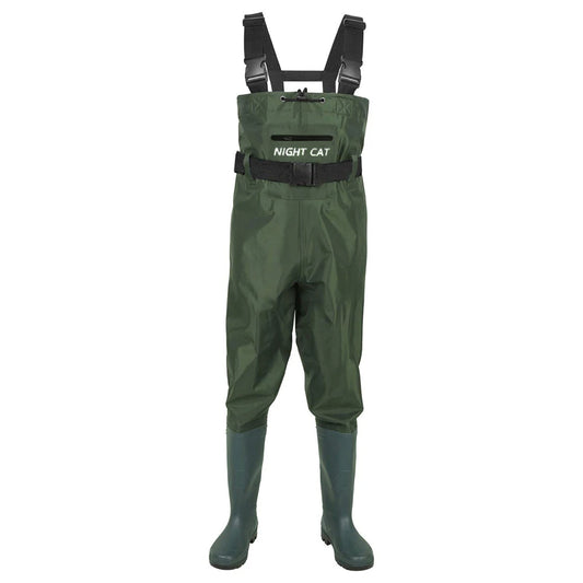 Waterproof Breathable Chest Fishing Waders With Boots