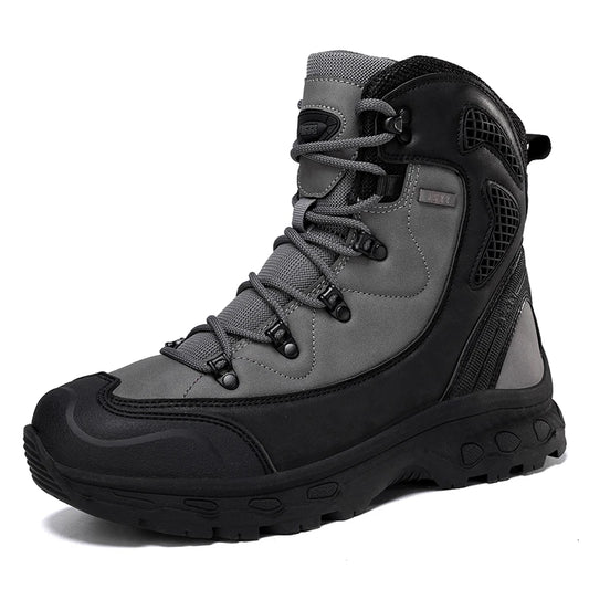 Louis Kadhr Mens Waterproof Motorcycle Hiking Boots