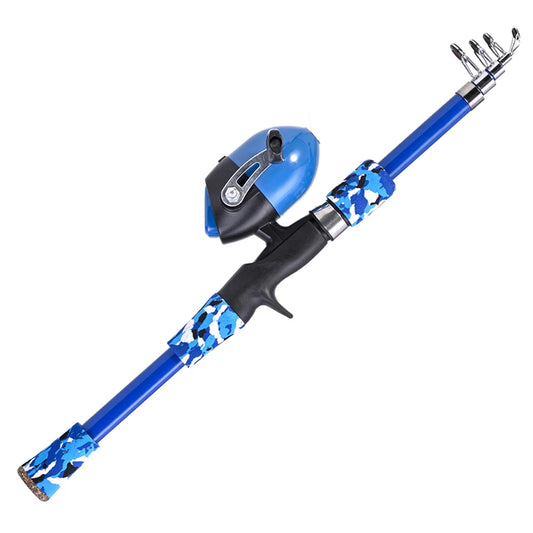JOCESTYLE Kids Telescopic Fishing Rod With Reel Outdoor