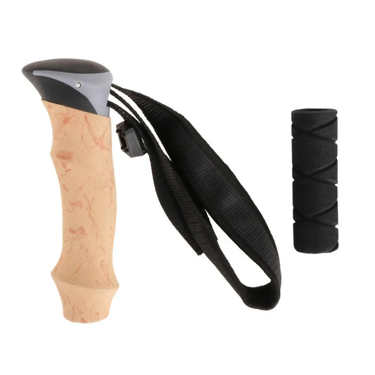 LISM Trekking Pole Handle Anti Slip Walking Cane Grip