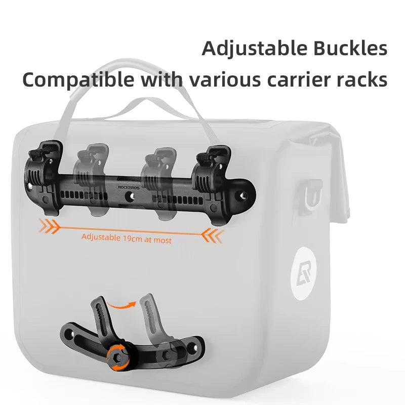 ROCKBROS Multifunctional Waterproof Saddle Bike Rack Bag