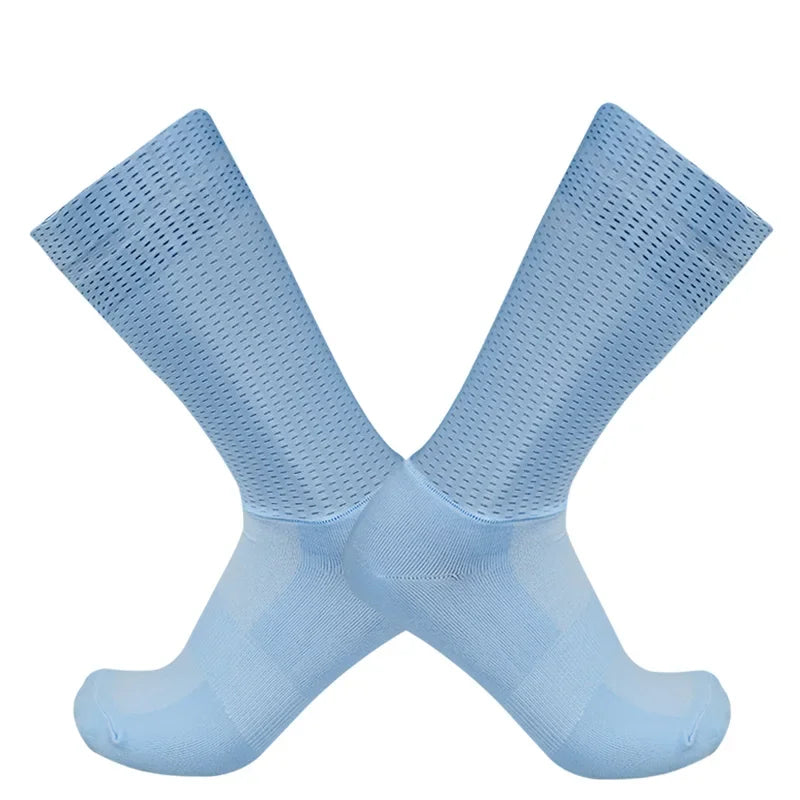 CN Gel Aero Team Cycling Socks Non Slip Breathable Racing