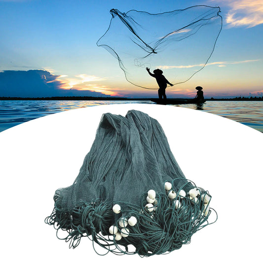 Polyethylene Cast Fishing Net Weighted