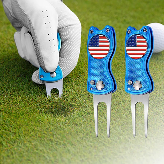 Hign-concerned Golf Divot Tool and Ball Marker Switchblade