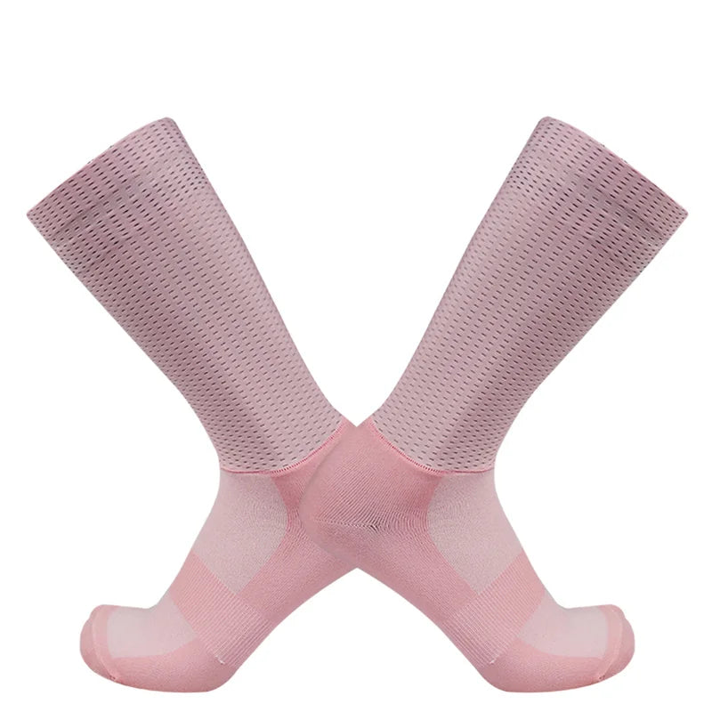 CN Gel Aero Team Cycling Socks Non Slip Breathable Racing