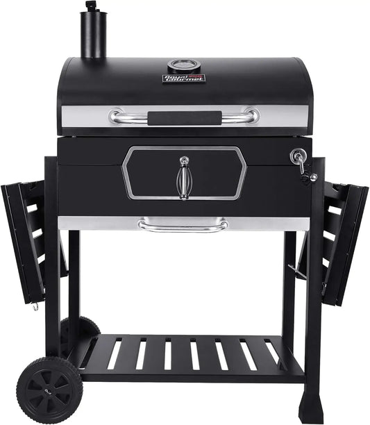 Charcoal Grill Deluxe BBQ Smoker For Picnic Camping Patio