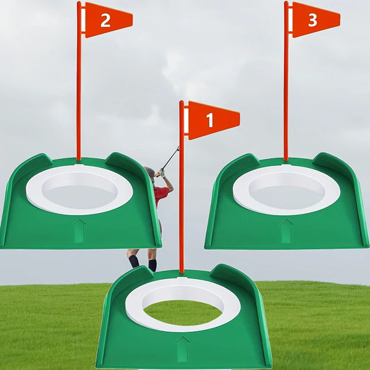 Pro Gear Sporting Goods Golf Putting Cup Set 3 Pcs Practice