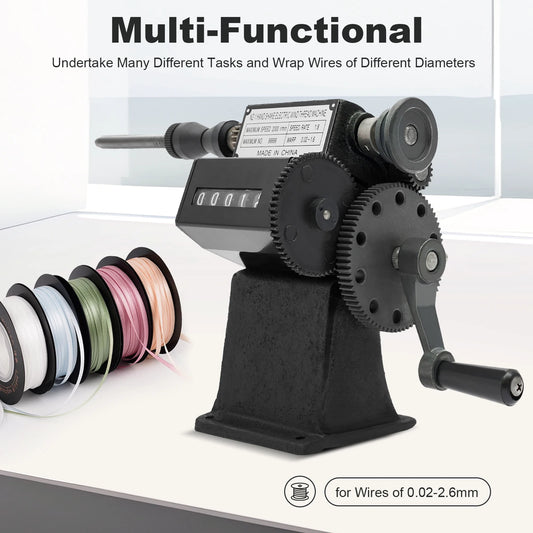 Fishing Line Spooler With Counting Machine Cast Iron