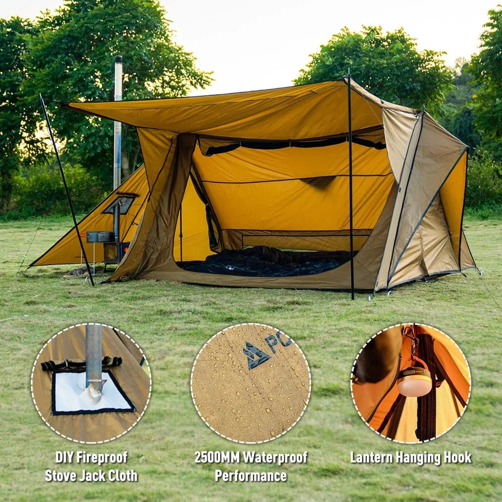 Pro Gear Sporting Goods Stovehut 70 Hot Tent With Poles