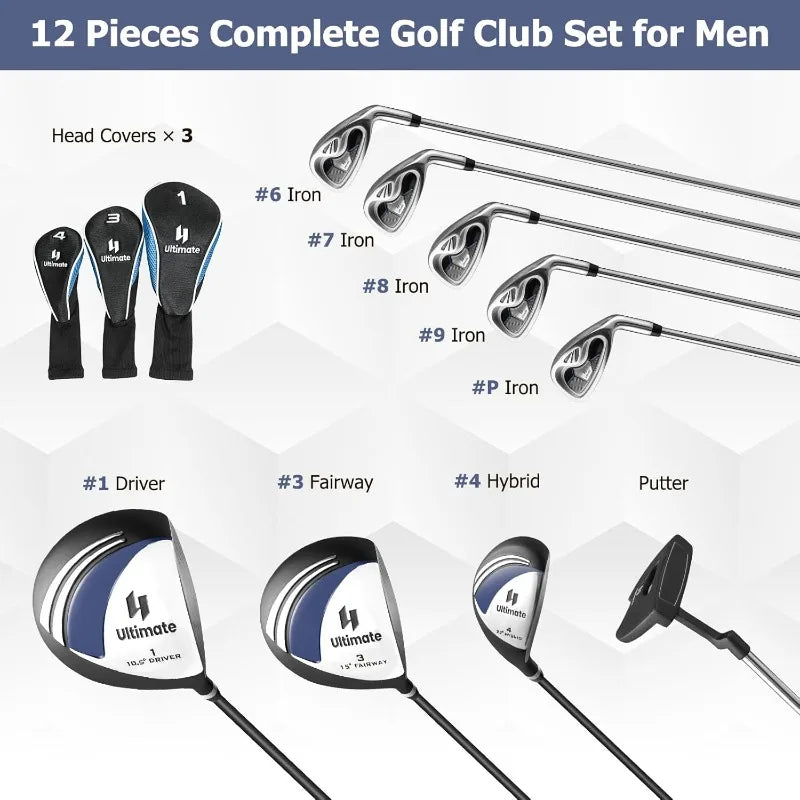 Pro Gear Sporting Goods Golf Club Set for Men Complete