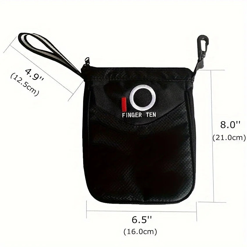 Golf Ball Pouch With Clip Hook Portable