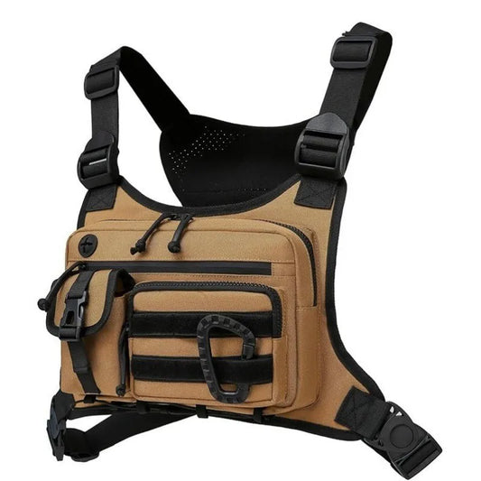 CN Outdoor Tactical Chest Bag EDC Chest Pack For Cycling