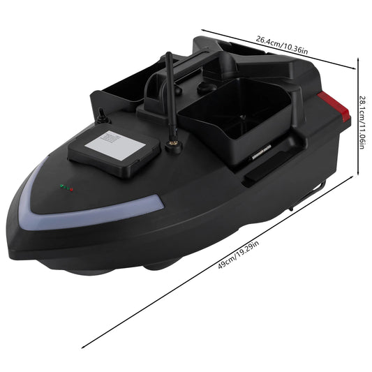 GPS Remote Control Bait Boat With Automatic Cruise Return
