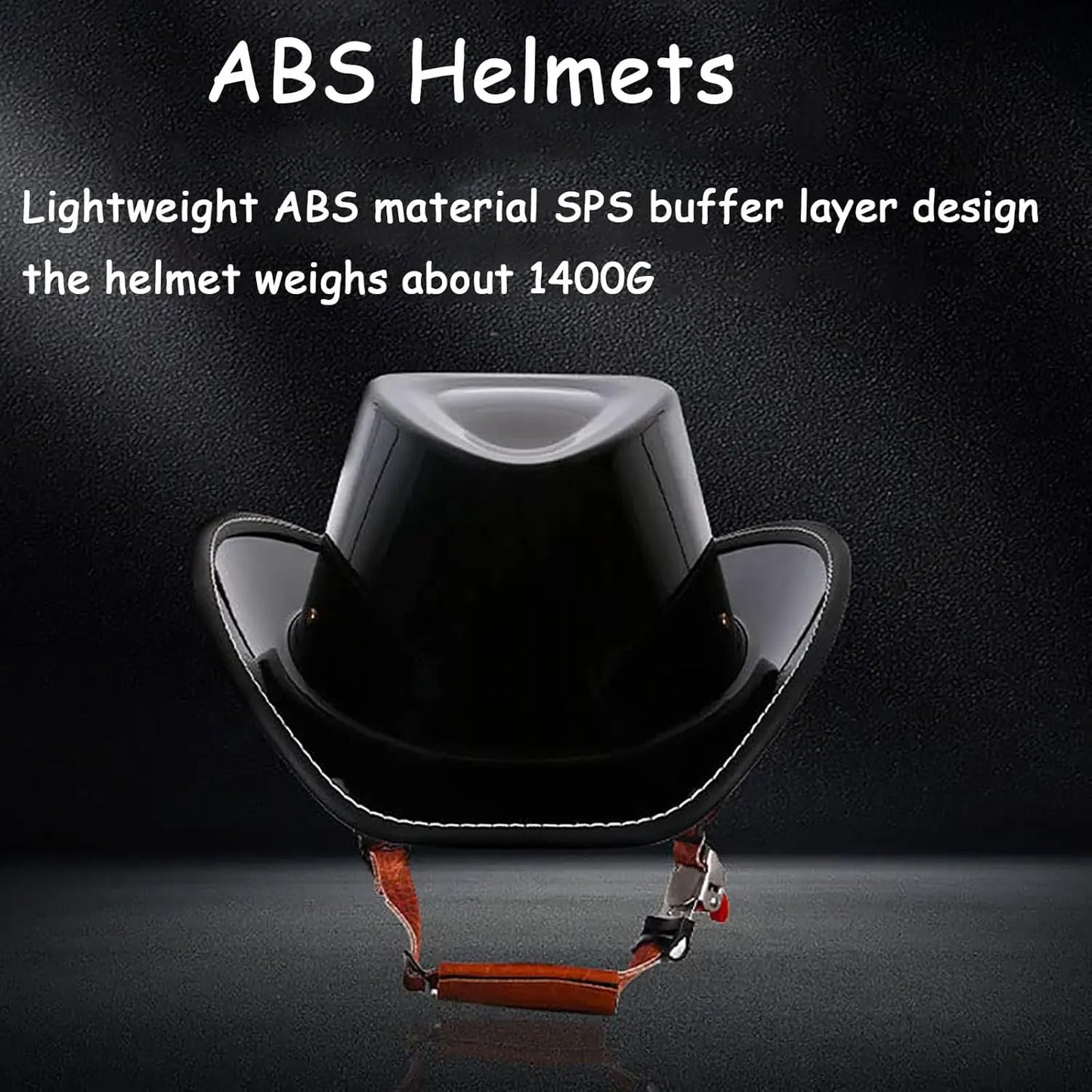 Guangdong Vintage Cowboy Half Shell Motorcycle Helmet