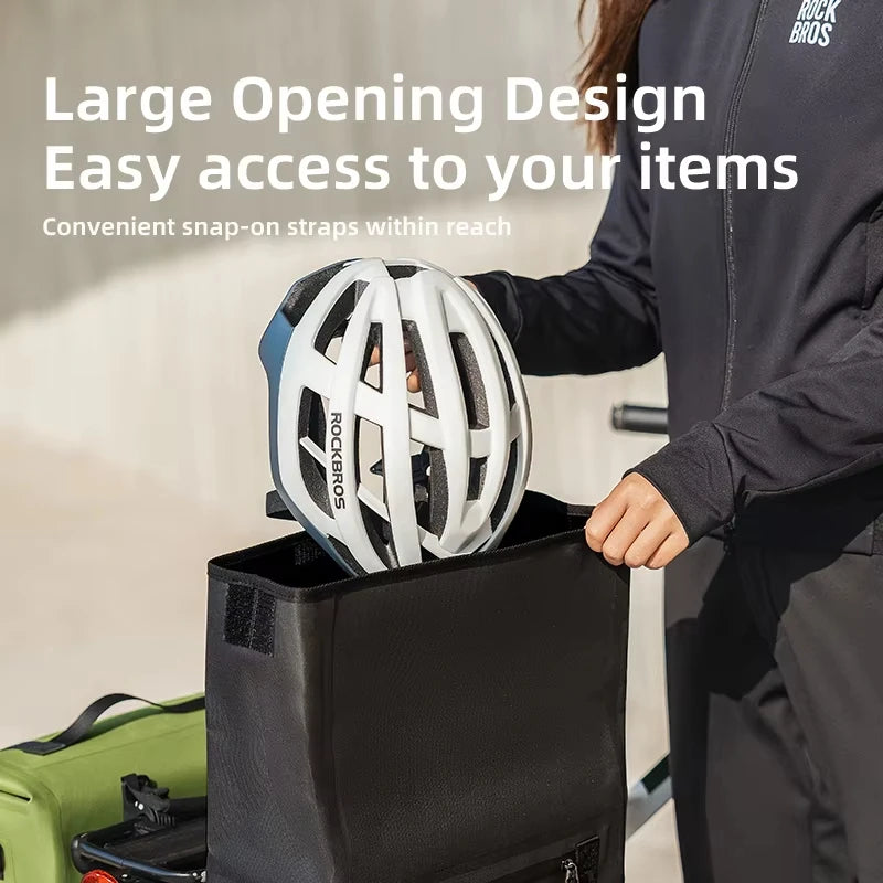 ROCKBROS Multifunctional Waterproof Saddle Bike Rack Bag