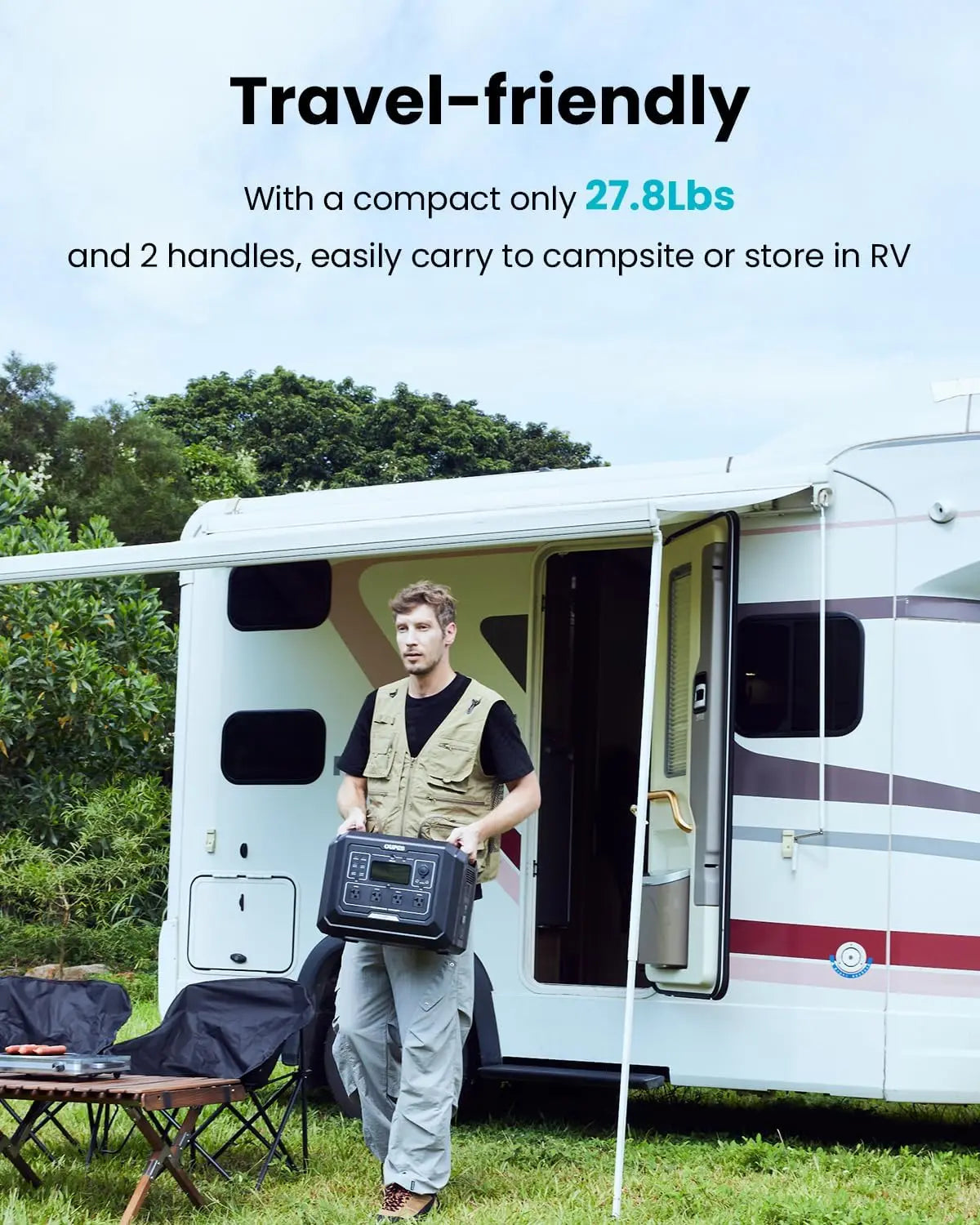 Mega 1 Portable Power Station 2000W 1024Wh