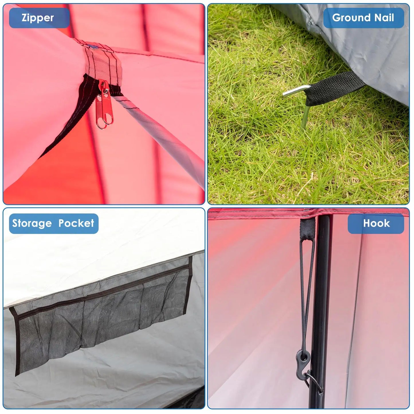 Pro Gear Sporting Goods Camping Tent Polyester Shelter