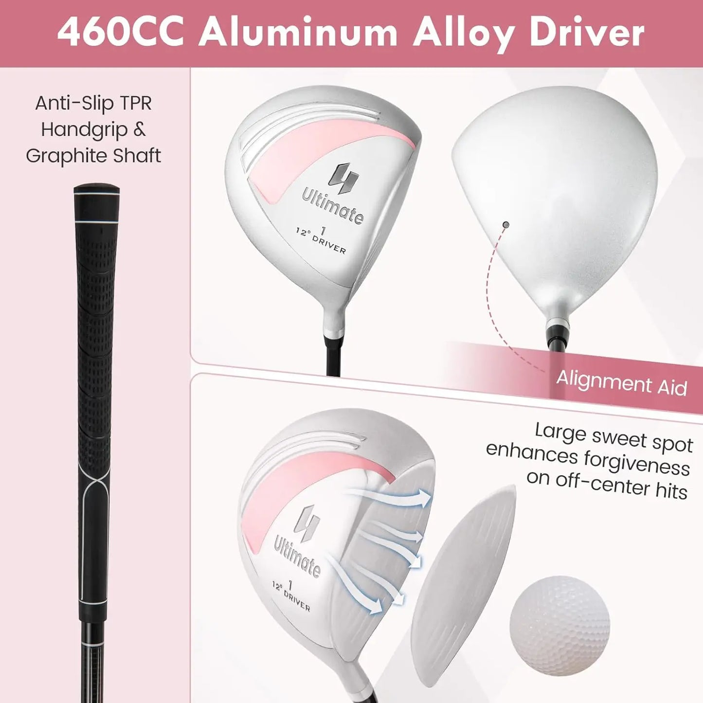 Pro Gear Sporting Goods Women Golf Club Set Right Hand