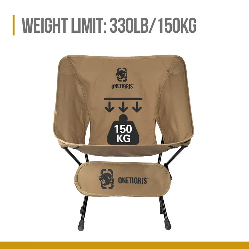 OneTigris Portable Folding Camping Chair Lightweight