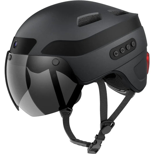 Smart Bike Helmet With 1080P 60fps Camera