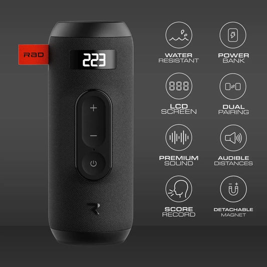 GPS Bluetooth Golf Speaker Magnetic IPX6 Waterproof