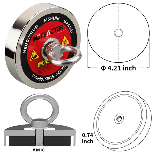 Amazing Mag Neodymium Fishing Magnet Kit Accessories