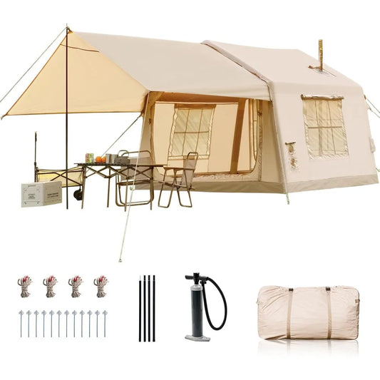 Pro Gear Sporting Goods Inflatable Camping Tent With Pump