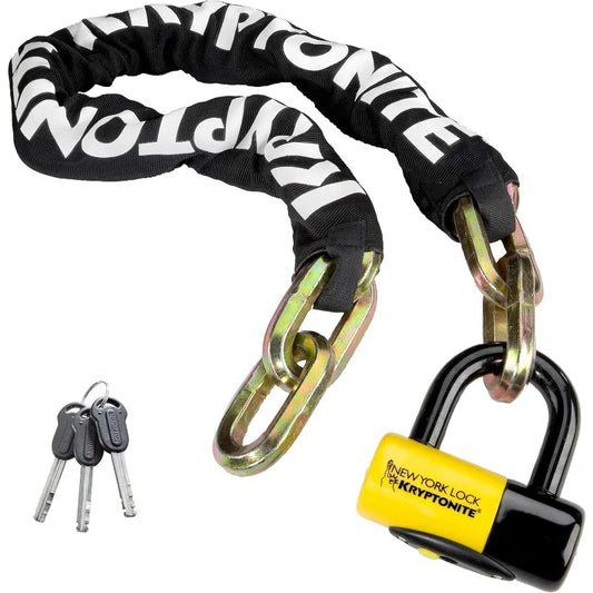 YTYIN Heavy Duty Boron Manganese Bike Chain Lock Anti Theft