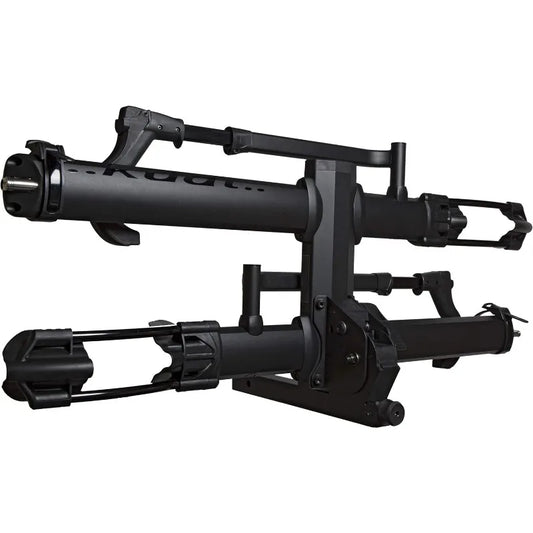 YTYIN Hitch Mounted Two Bike Rack All Metal Carrier