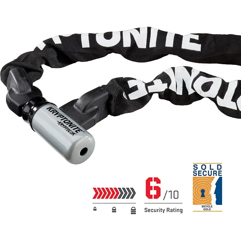 YTYINH Kryptolok Heavy Duty Bike Chain Lock Anti Theft