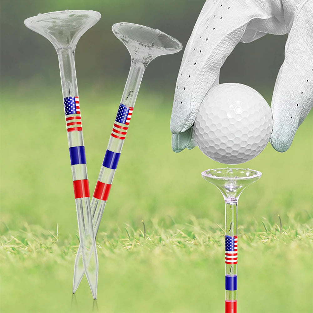 Mojoyce Plastic Golf Tees Reduce Friction Side Spin