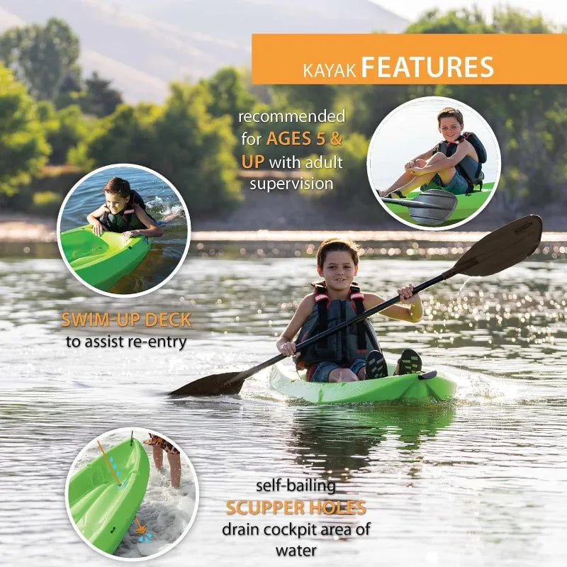 Hign-concerned Wave Kayak With Paddle Open Water Adventure