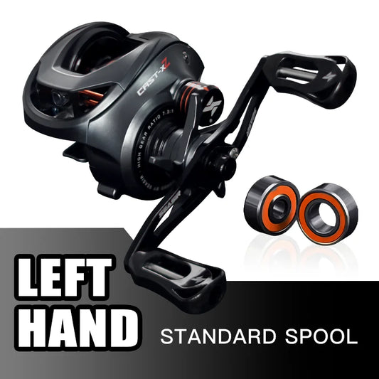 SeaSir Cast X2 Baitcasting Reel Hybrid Ceramic Bearings