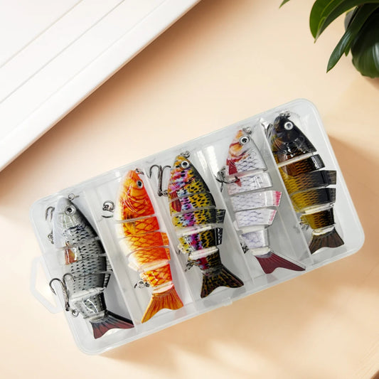Swimbait Crankbait Bionic Multi Jointed Fishing Lures