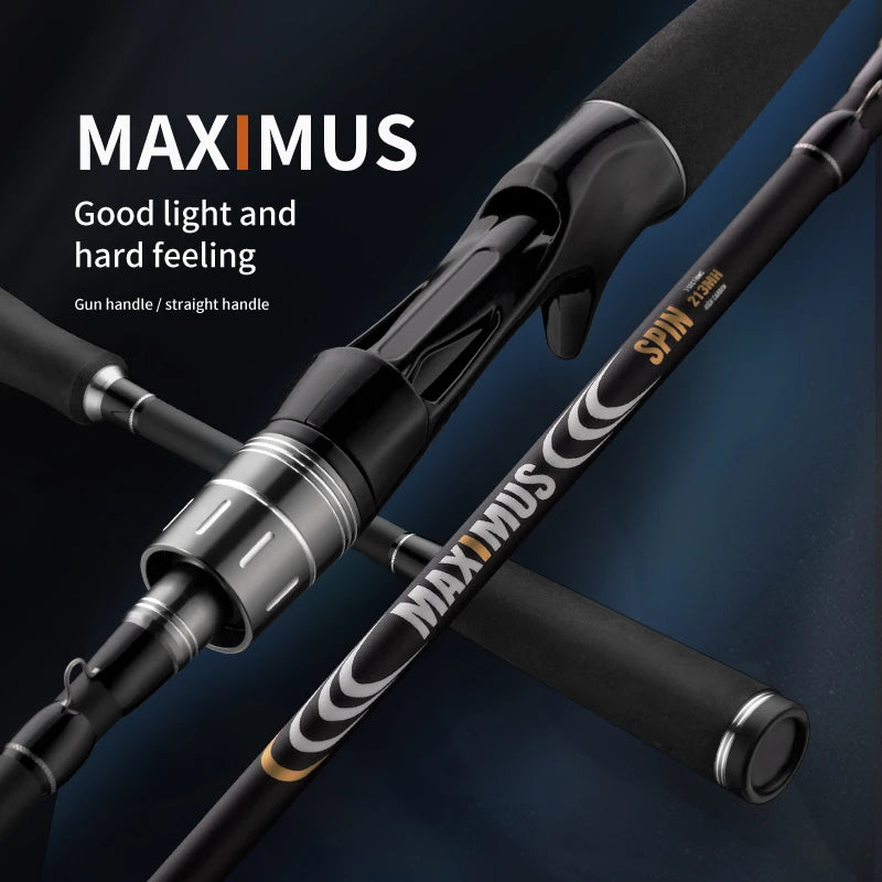 J Barzilla Carbon Spinning Casting Lure Rod Fuji Guides