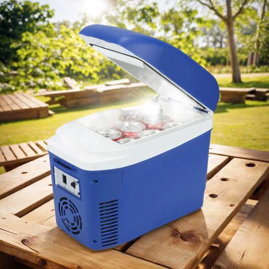 IceBlue Camping Portable Mini Fridge Dual Use Car Home