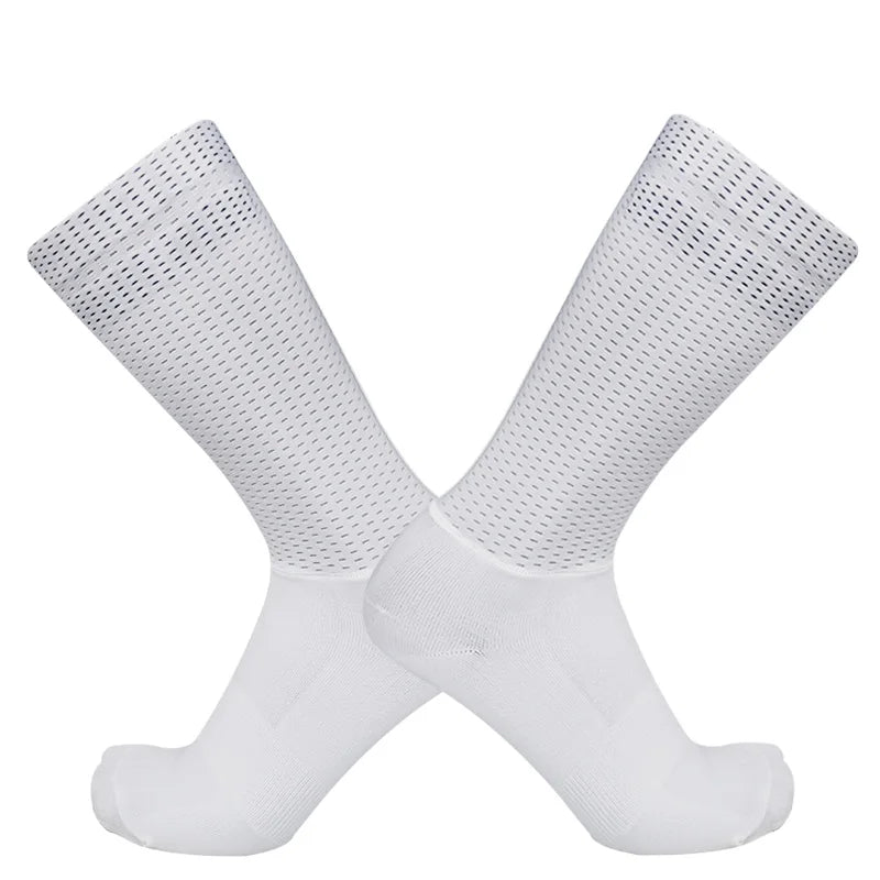CN Gel Aero Team Cycling Socks Non Slip Breathable Racing