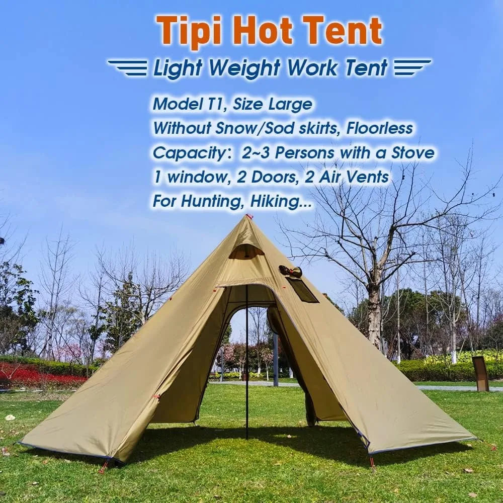 Pro Gear Sporting Goods Family Tipi Tent Stove Jack
