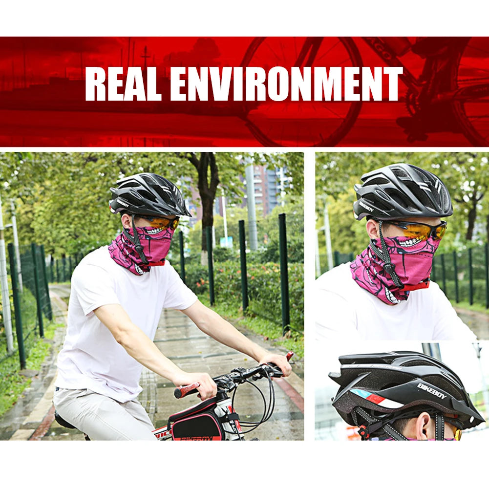 APWIKOGER Mountain Bike Cycling Helmet With Integrated Head-Protection For All-Riders